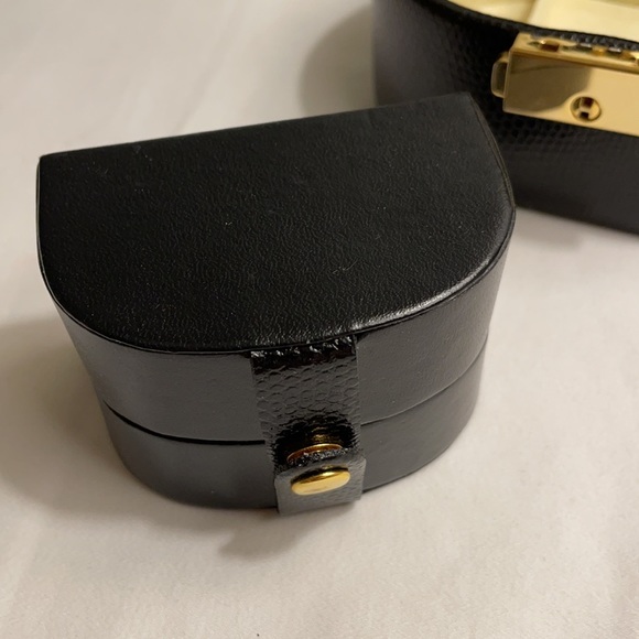 Vtg Wolf Designs Travel Jewelry Case - Picture 11 of 14